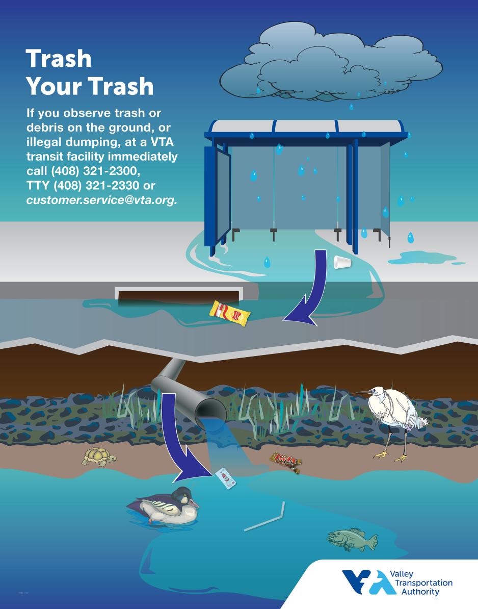 Stormwater Pollution Prevention | VTA - Stormwater Pollution Reduction Strategies